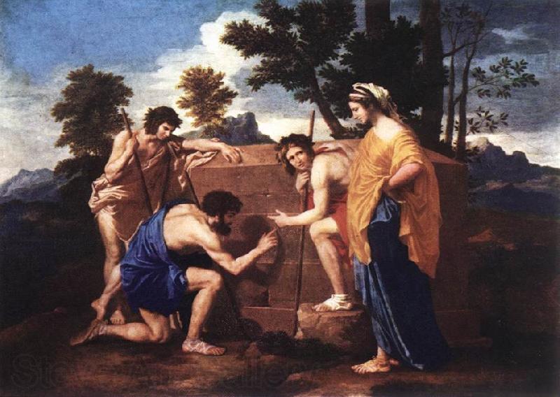 POUSSIN, Nicolas Et in Arcadia Ego af Norge oil painting art